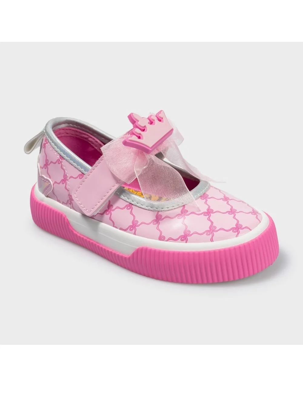 Disney Pink Princess Mary Jane Shoes with Crown Bow